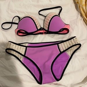 Sexy Victoria’s Secret purple bikini